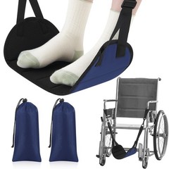 Yoojahow 2 Pcs Wheelchair Leg Rest Footrest Hammock Adjustable Footrest Hangi…