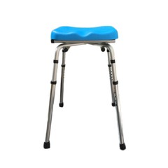 HIP CHAIR APEX(tm) Padded Bath Shower Chair w/ ADJUSTABLE Height & Seat Angle