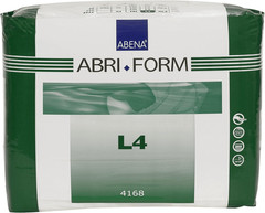 Abena Abri Form Comfort L4 Large Multicolor Incontinence Briefs 39-60 Inches
