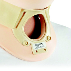 Donjoy California Cervical Collar with Tracheal H 10.8cm Beige