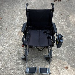Merits DL521 Power Wheelchair w/ Joystick, Footrest, 4-Wheel, Black