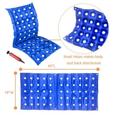 MENURSY Bedridden Inflatable Seat Cushion Anti-Bedsore Wheelchair Air Seat Pa…