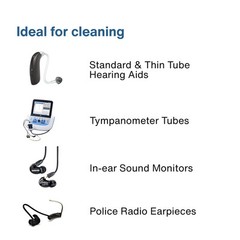 10 Inch Hearing Aid Cleaner Soft Nylon Brush Pack of 20 Effective Cleaning Tools