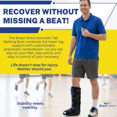 Brace Direct Tall Walking Boot L4361 Pneumatic Fracture Support
