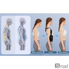 ​Adjustable Posture Corrector Back Support Brace For Men & Women, Breathable​