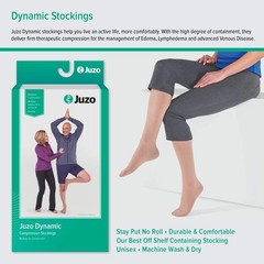Juzo Dynamic Open Toe Knee-High 20-30mmhg Chestnut Size I