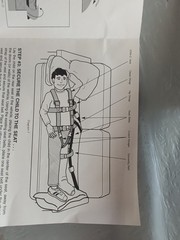 E-Z-ON EZ On Vest Harness Child Safety Restraint Blue Adjustable 101M-2