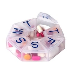 Comfort Axis Portable Pill Organizer and Pill Cutter Set