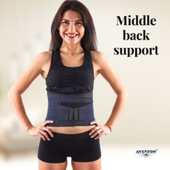 Lower Back Pain Relief Brace Support Belt Elastic Sciatica Light Band Men Women