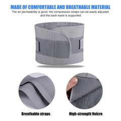 Adjustable Lumbar Support Lower Waist Back Belt Brace Pain Relief Men and Women