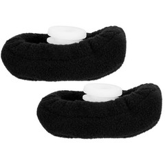 Geyoga 4 Pair Walker Ski Glide Covers 2.36 x 1.18 inches, Black