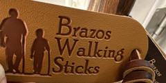 Handcrafted Wood Walking Stick, Twisted Oak Original Tags 55” Made By Sean West