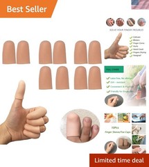 Soft Silicone Gel Finger Caps – Instant Relief for Trigger Finger & Arthritis