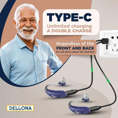 High-Performance Hearing Aids for Seniors, OTC Rechargeable Hearing Aid for Peop