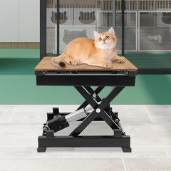 24V 18*15*7.2in Black Electric Scissor Lift Table For Material Transportation