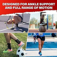 Ankle Brace Sprained Ankle Support with Side Stabilizers Men Women Ankle Splint