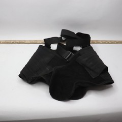 Adjustable Back Brace Lumbar Support Belt with Suspenders – Used