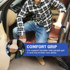 4Pack Car Support Handle Assist, 3 in 1 Emergency Tool, Auto Cane Car Grab Handl