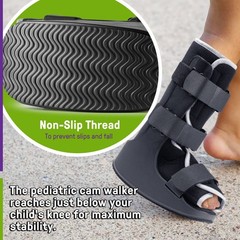 NEW Mars Wellness Premium Pediatric Cam Walker Fracture Ankle Boot