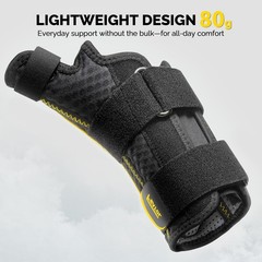 Ergonomic Thumb Brace Left Hand – Support for Trigger Thumb & Carpal Tunnel, S/M