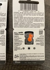 Starkey Hearing Aid Batteries 1.45v Orange Sl13-6 Size 13 (21 TOTAL) Zinc SEALED