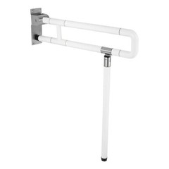 Safety Hand Rail Drop Down Fold Up Disabled Grab For Bath Bathroom Toilet Bar