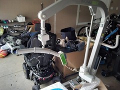 Wheelchair and other equipment locally