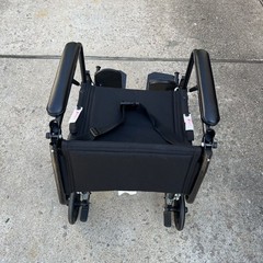Medline Excel Steel Transport Chair.MDS808200B 250lbs. Black