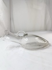 Vtg Glass Male urinal w Handle 16 0z Capacity 10.5″ x 5″ Wide Hospital FrSh Read
