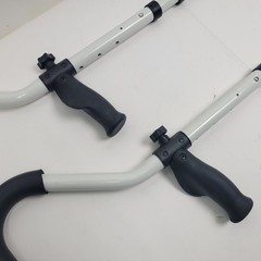 Millennial in-Motion Pro Underarm Crutches Ergonomic Handles (4’10“ – 5’8″)