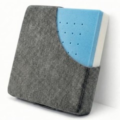 Recliner Cushion [20×20” Large] Medium Soft Orthopedic Seat Charcoal Gray
