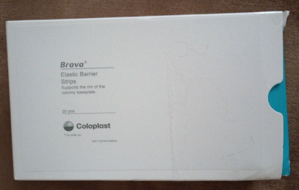 Coloplast Brava 120700 Elastic Barrier Strips – 20 Pieces Beige