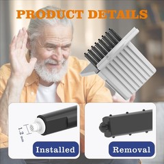 40 Pcs Hearing Aid Wax Guards Filters – Cerumen Stop Cleaning Kits & Ear Tips