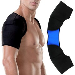 Double Shoulder Brace Warm Support Protector Strap for Sleeping Outdoor Lifting