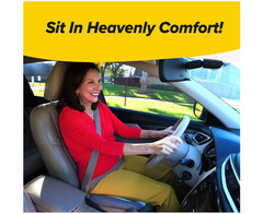 Auto Cushion with Memory Foam, Advanced Lumbar Helps Relieve Pressure Points