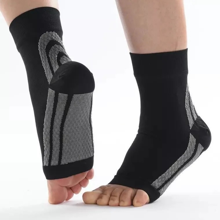 Ankle Support Brace Compression Sleeve Plantar Fasciitis Achilles Pain Sock