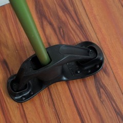 SportSwings Adjustable Height Lightweight Forearm Crutches Pair Green/Black