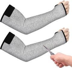 Cut Resistant Sleeves 1 Pair Protective Sleeves for Arm Protectors for Thin Skin
