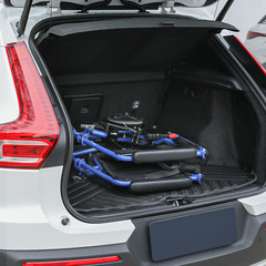 [FDA APPROVED]Foldable Lightweight Transport Wheelchair w/Handbrakes & Seat Belt