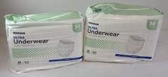 McKeeson INCONTINENCE UNDERWEAR ~ Lot of 40 (2 Packs of 20) ~ Size Medium M