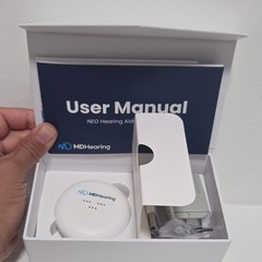 MDHearing NEO Series R Digital Rechargeable OTC ITC Hearing Aids, Kit