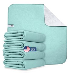 ® Washable Underpads 34″x36″ – Waterproof, Ultra-Absorbent Incontinence Bed P…