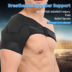 Shoulder Brace Rotator Cuff Support Relief Pain Adjustable Left & Right Belt US