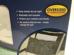 Inspire Waterproof Protector Absorbent Underpad Washable&Reuseable (36″ x 72″)