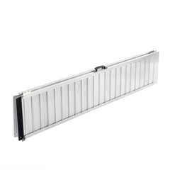 10ft Aluminum Folding Wheelchair Ramp Non-Slip 800LBS Capacity for Home Steps