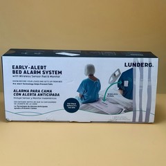 Lunderg Early Alert Bed Alarm for Elderly Adults – Wireless Sensor Pad & Pager