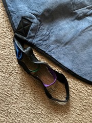 Tuffcare Full Body Sling – Solid Fabric Polyester Patient Lift Sling – XL P133