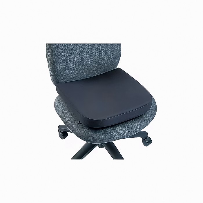Kensington Memory Foam Seat Rest Cushion Black Office Chair Support Comfort New