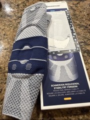 GenuTrain Knee Brace – Pain Relief & Stability Size 2 Titanium Color Titan