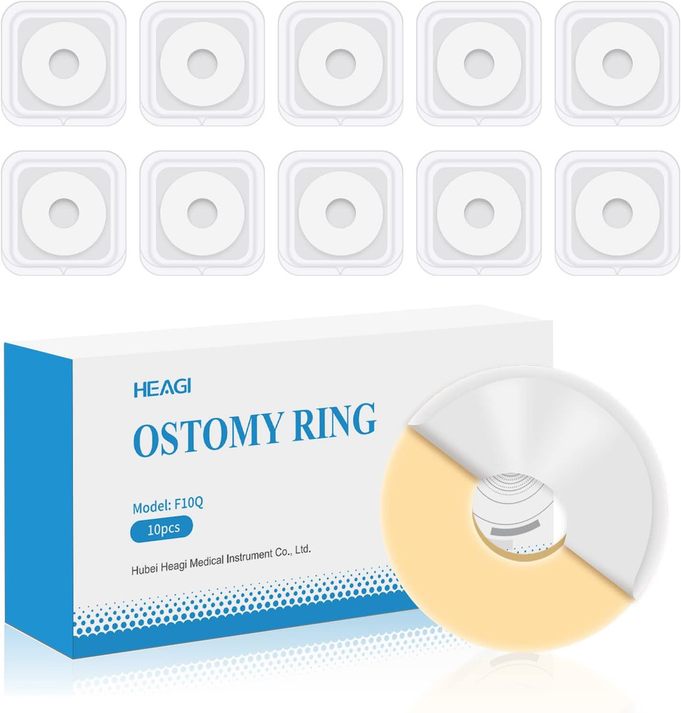 Protective Ostomy Bag Seal Rings 2–4mm Moldable Hydrocolloid Barrier 10 or 30PCS